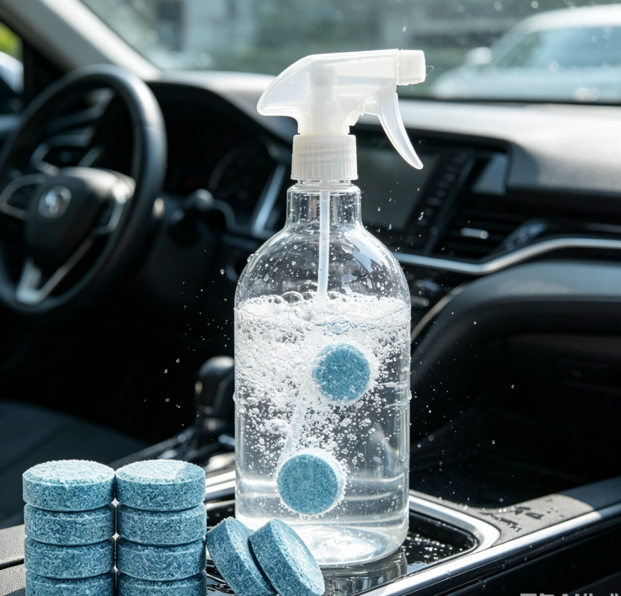 Tablet Accessories For Car - 2-100PCS Solid Car Windshield Cleaner Effervescent