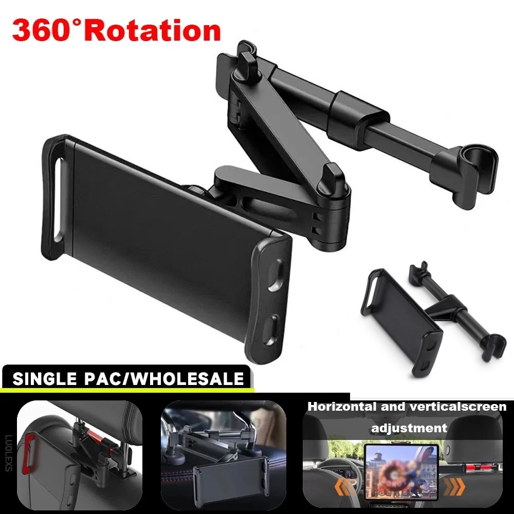 Tablet Accessories Must Have - Auto Rear Tablet Phones Holder,Headrest Tablet