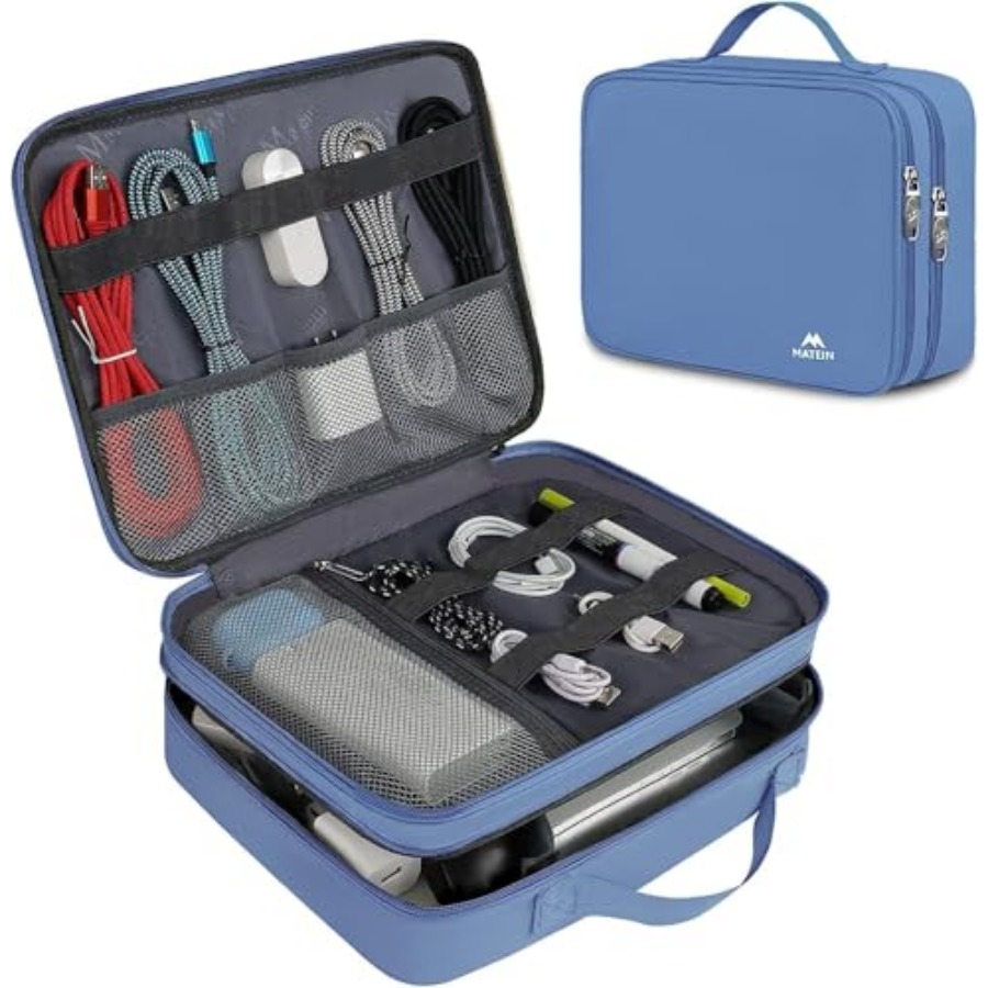 Tablet Tech Accessories - Electronics Organizer, Electronic Accessories Case with