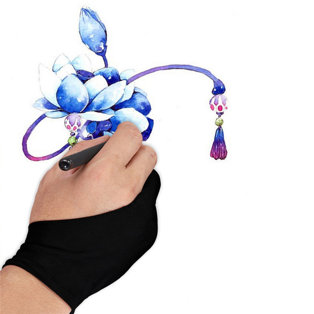 2Pcs Two Finger Drawing Glove  - Drawing Glove Artist のレビューと価格