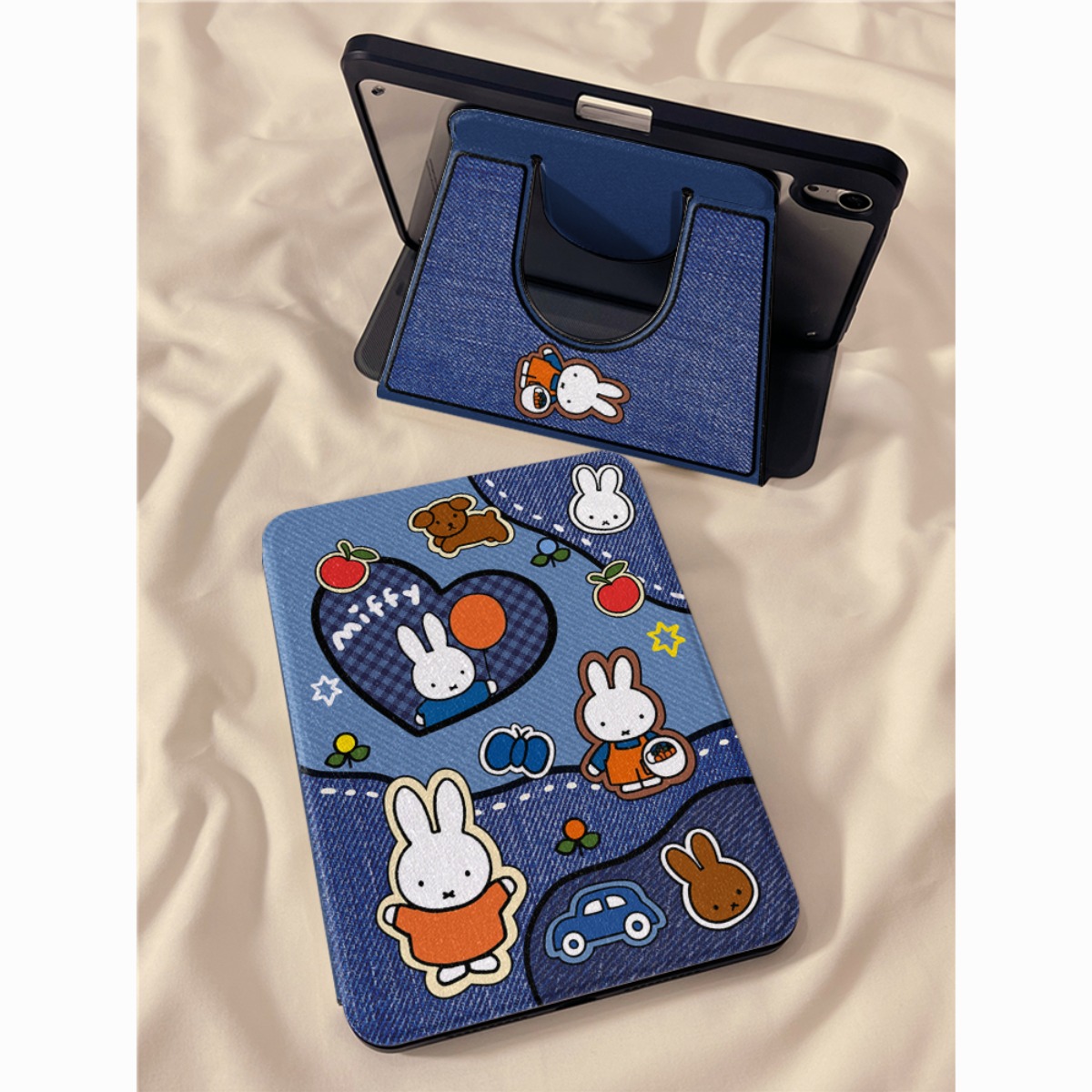 Kawaii Miffy Rabbit Tablet Cas - Fire Tablet Accessories のレビューと価格