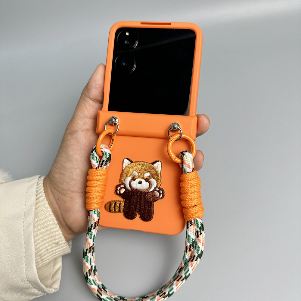 Cute Bear Strap Orange Hinge C - Motorola Tablet Accessories のレビューと価格