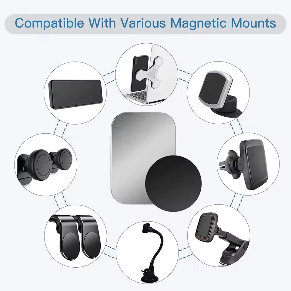 Metal Plate Disk For Magnetic  - Tablet Accessories For Car のレビューと価格