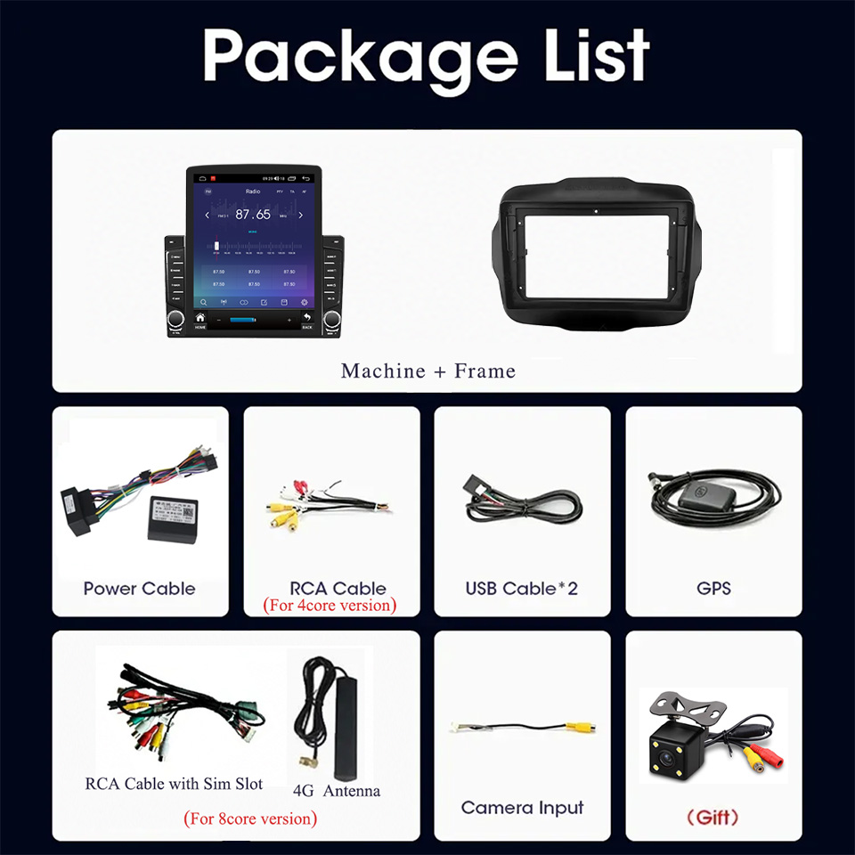 8G+128G Android 14 For Jeep Re - Tablet Danish Mobile & Accessories Photos のレビューと価格