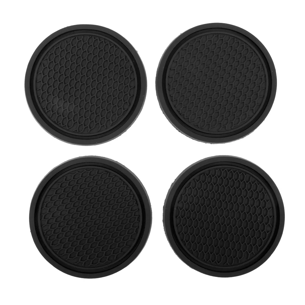 4pcs Car Coaster Non-Slip Sili - Tablet Accessories For Car のレビューと価格