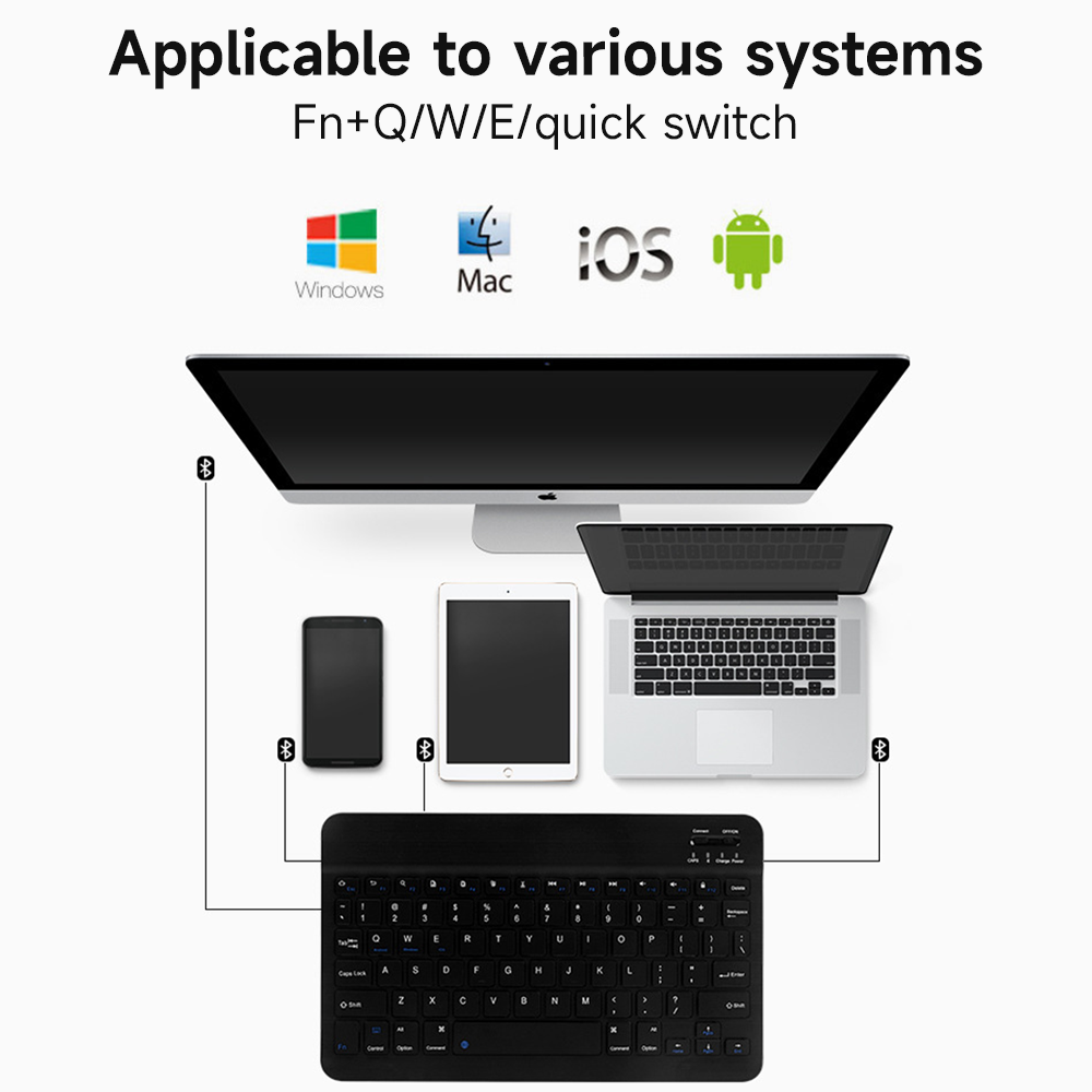 Bluetooth Keyboard for IOS And - Accessories For Android Tablet のレビューと価格