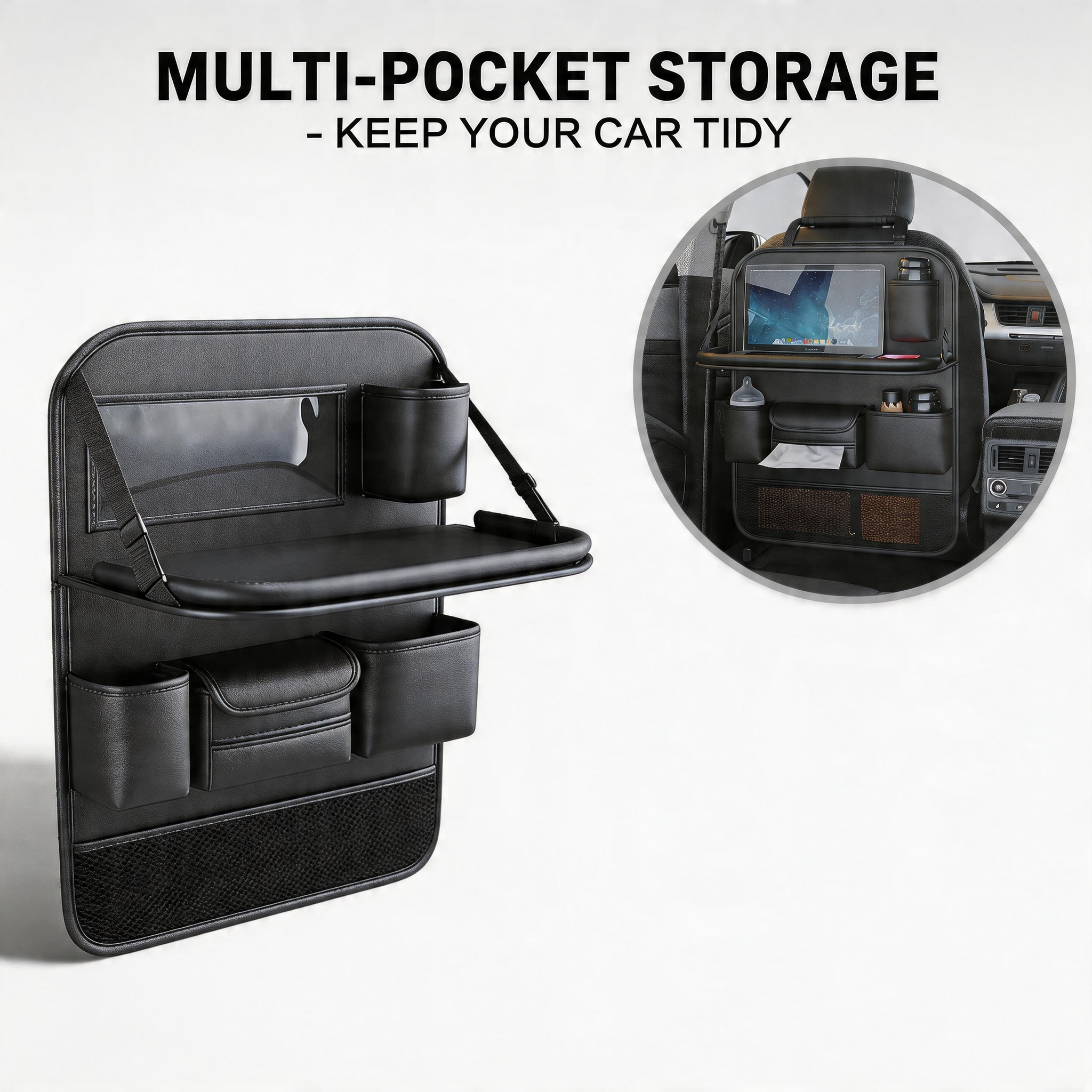 Friendly Rear Seat Organizer P - Tablet Accessories For Car のレビューと価格