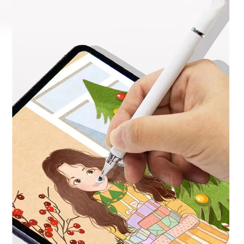 1/2/8pcs 2 In 1 Universal Styl - Ipad Pencil Stylus のレビューと価格