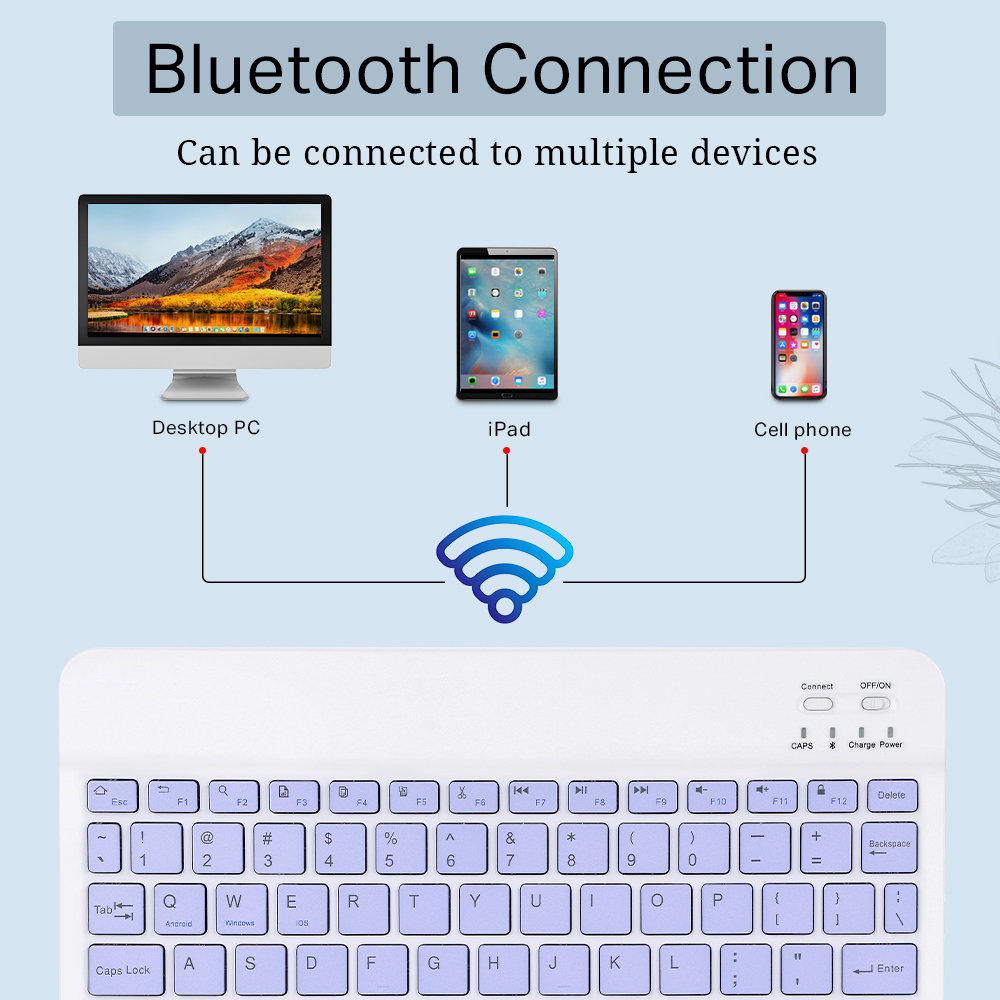 Mini Wireless Keyboard Bluetoo - Xiaomi Tablet Accessories のレビューと価格