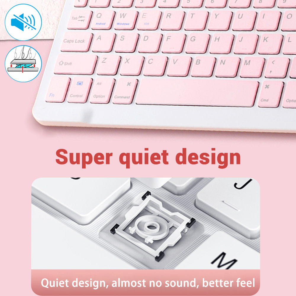 Mini Wireless Keyboard Bluetoo - Xiaomi Tablet Accessories のレビューと価格