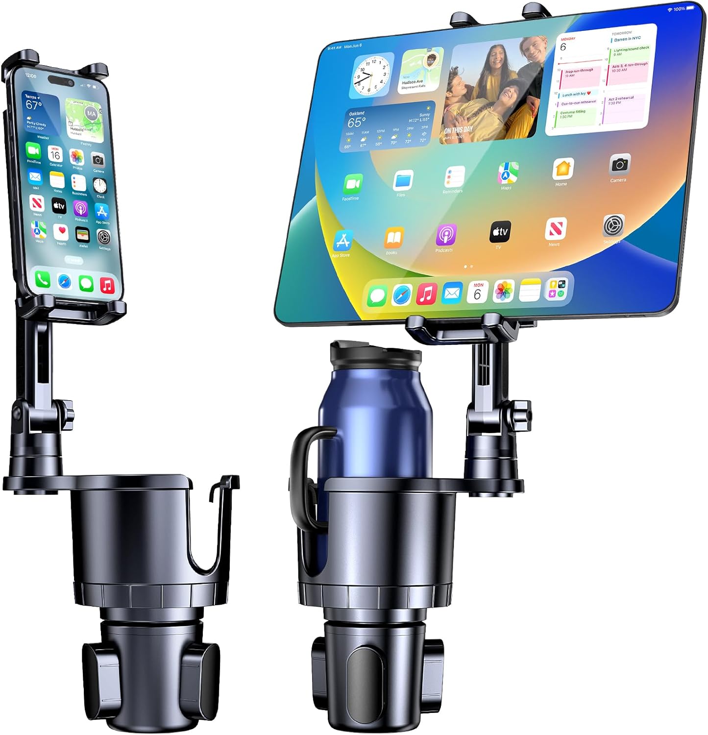 Cup Holder Phone Tablet Mount, - Tablet Accessories Must Have のレビューと価格