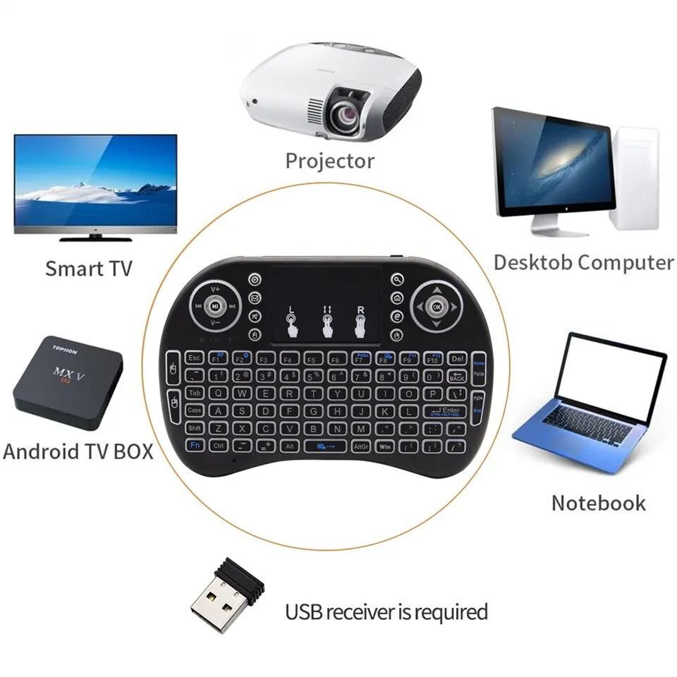 Mini Wireless Keyboard 2.4G No - Accessories For Android Tablet のレビューと価格