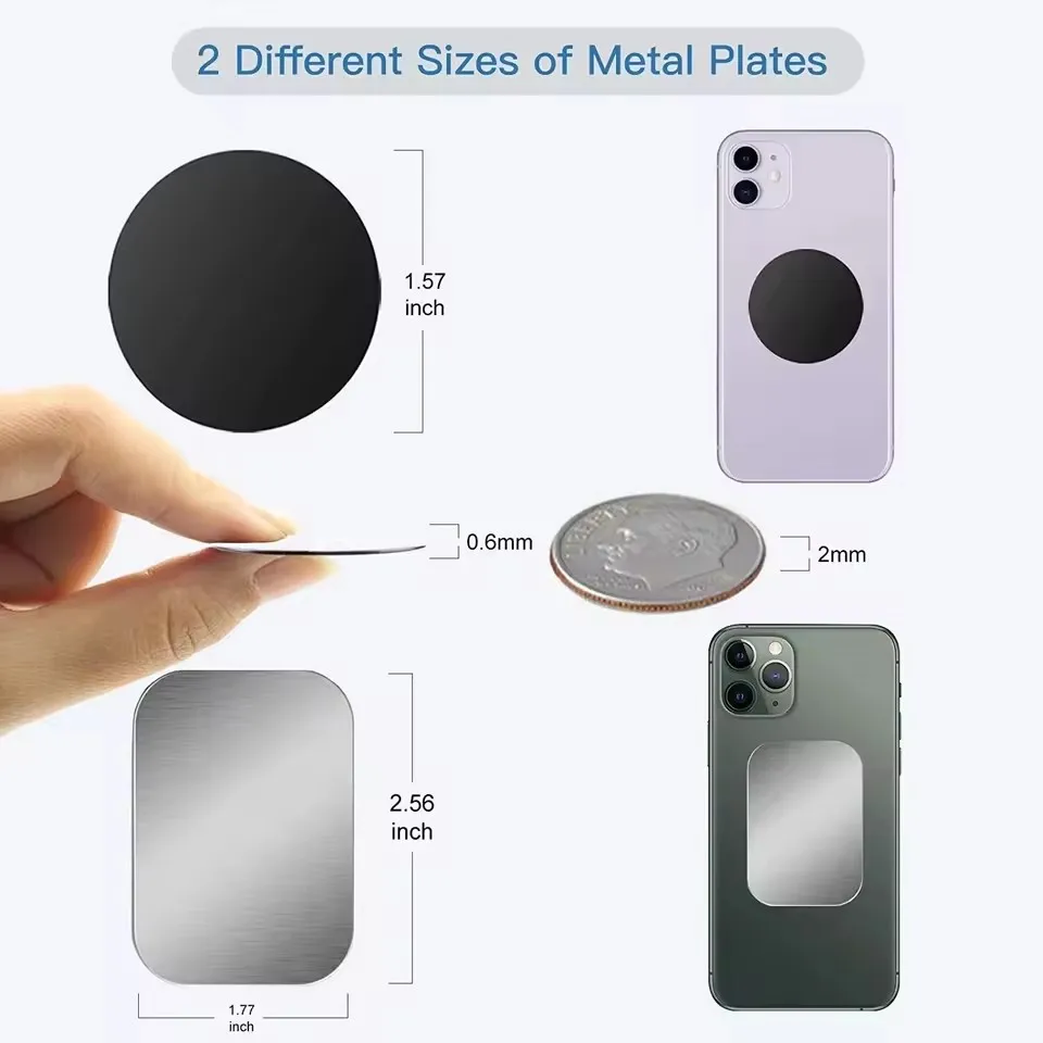1-10PCS Universal Magnetic Car - Tablet Accessories For Car のレビューと価格