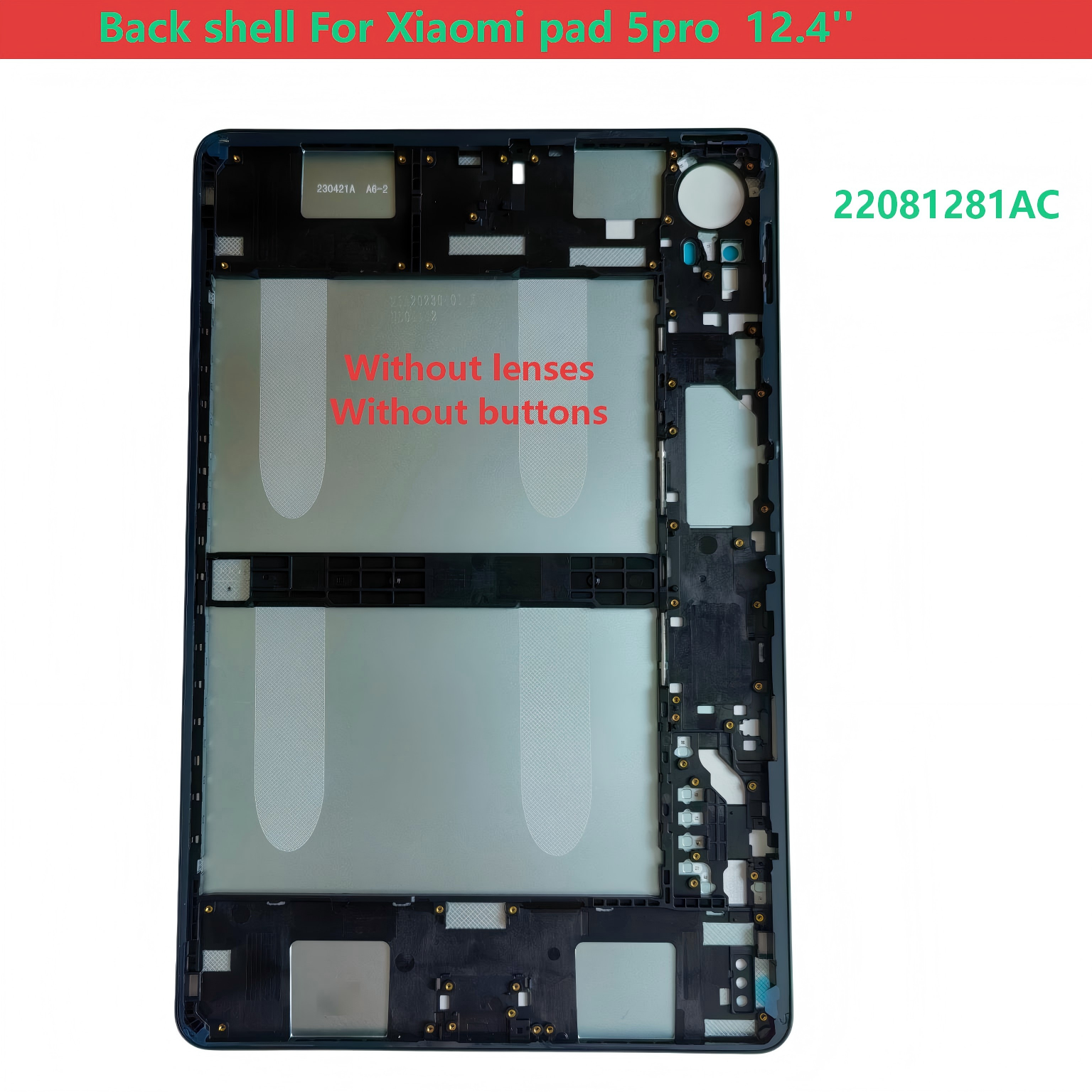 12'.4' Back shell For Xiaomi P - Tablet Accessories Case のレビューと価格