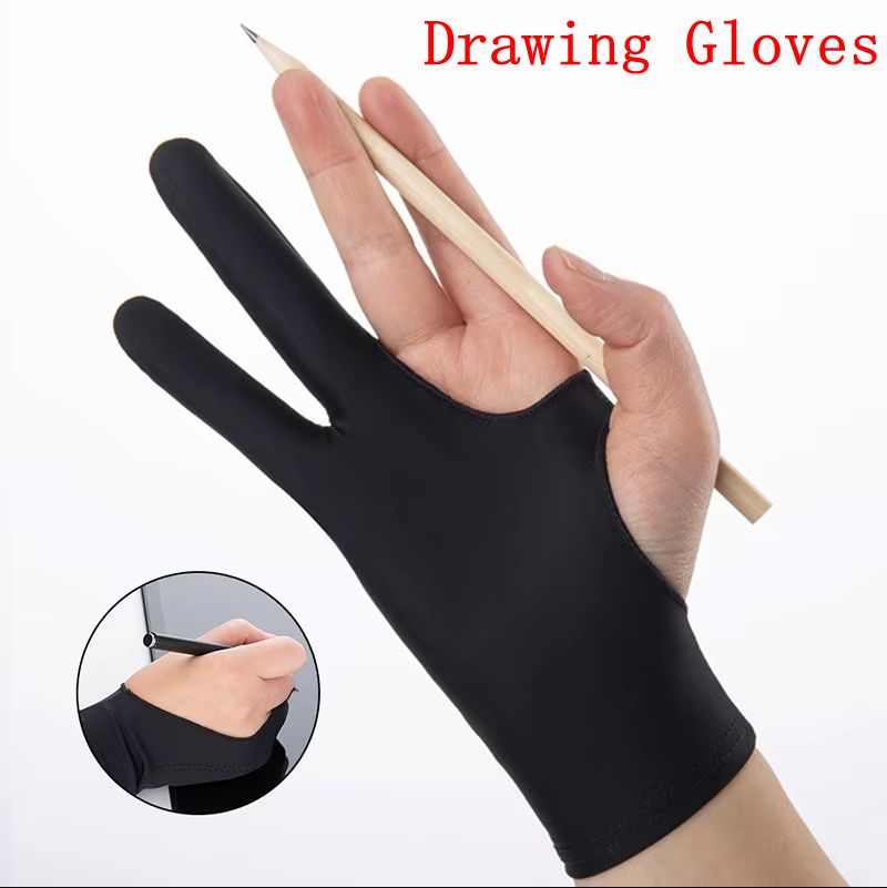Two-Finger Anti-fouling Drawin - Drawing Glove Artist のレビューと価格