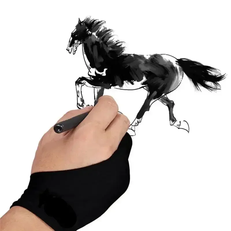 Two-Finger Anti-fouling Drawin - Drawing Glove Artist のレビューと価格