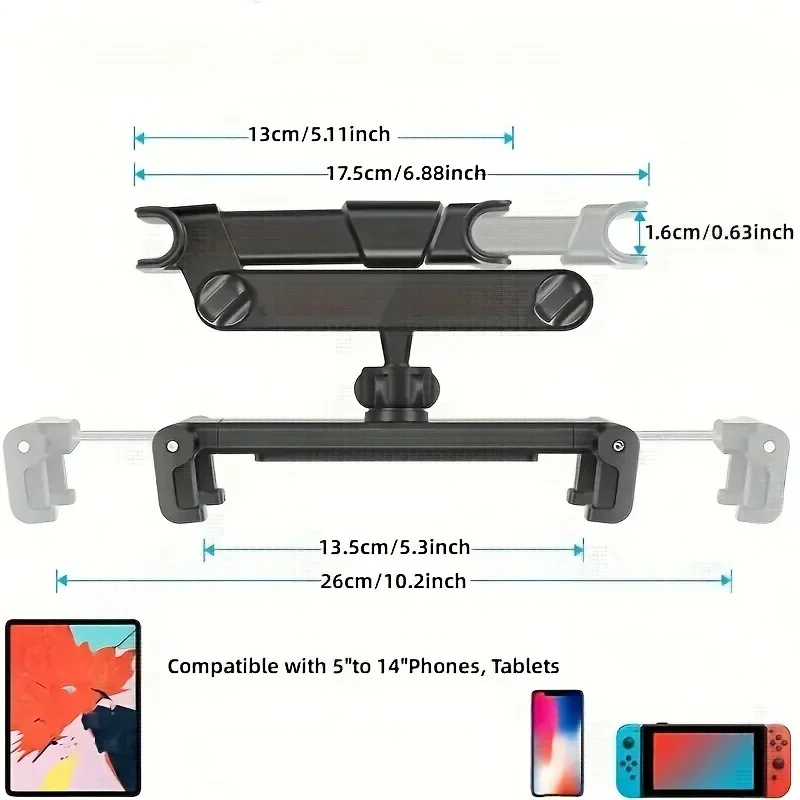 Foldable Car Phone Holder Back - Tablet Accessories Must Have のレビューと価格