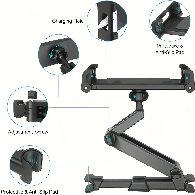 Foldable Car Phone Holder Back - Tablet Accessories Must Have のレビューと価格