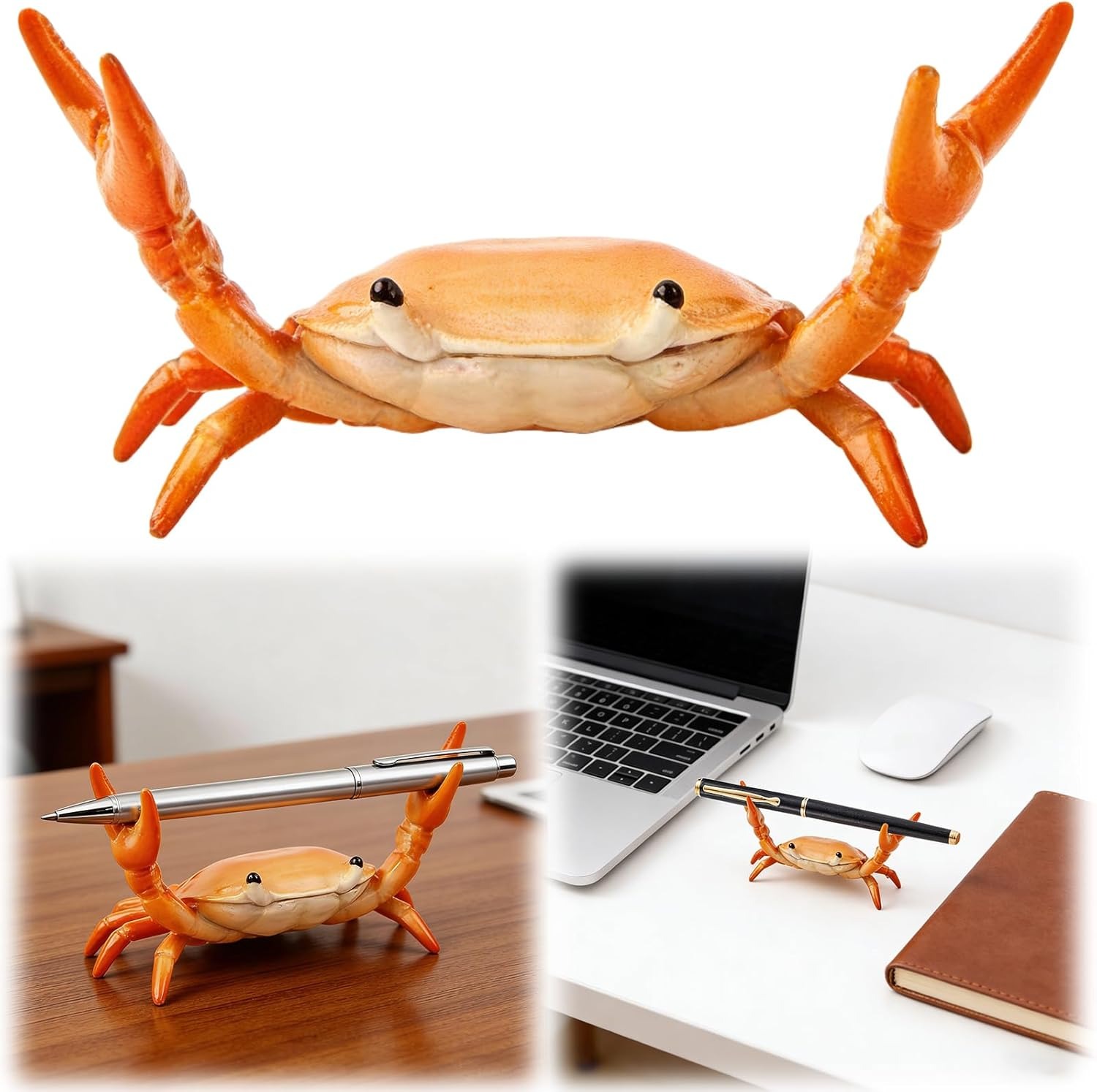 1Pcs Crab Pen Holder for Desk, - Office Table Accessories Unique のレビューと価格