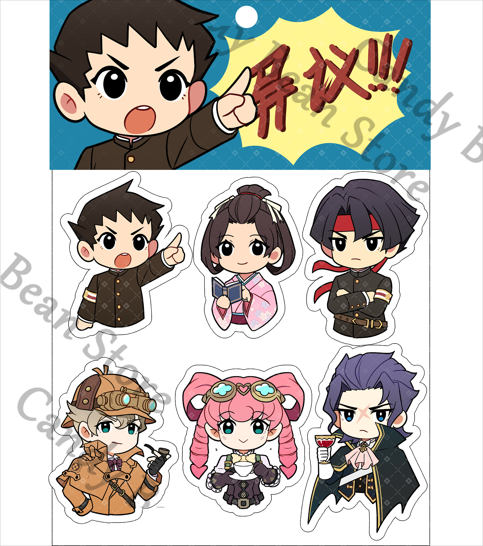Anime Ace Attorney Ryūnosuke N - Top Tablet Accessories のレビューと価格