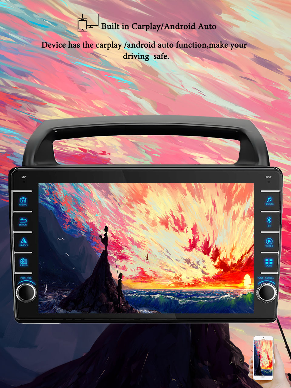8G+128G Android 14 For Kia Car - Tablet Danish Mobile & Accessories Photos のレビューと価格