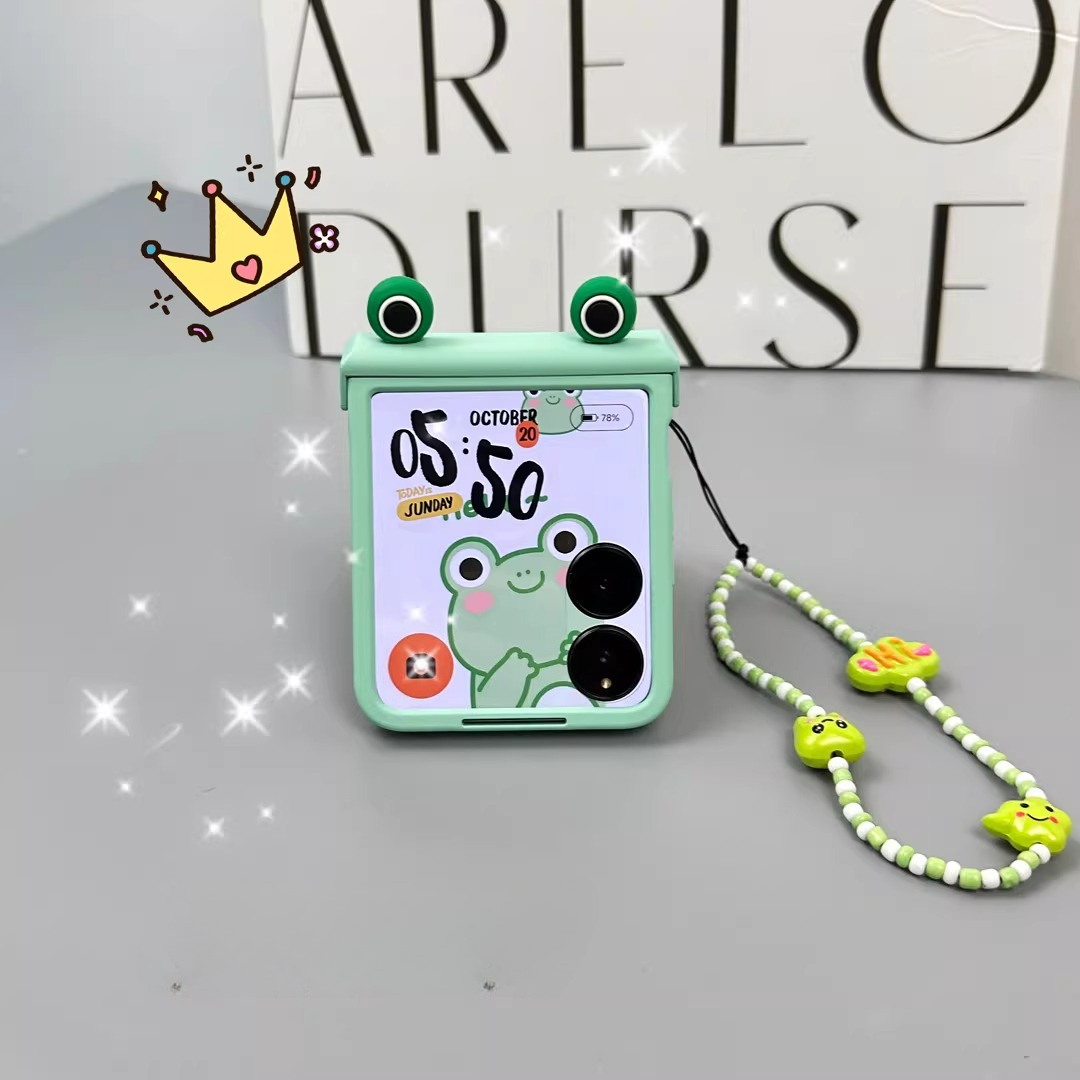 Cute Frog eyes Hinge Phone Cas - Motorola Tablet Accessories のレビューと価格