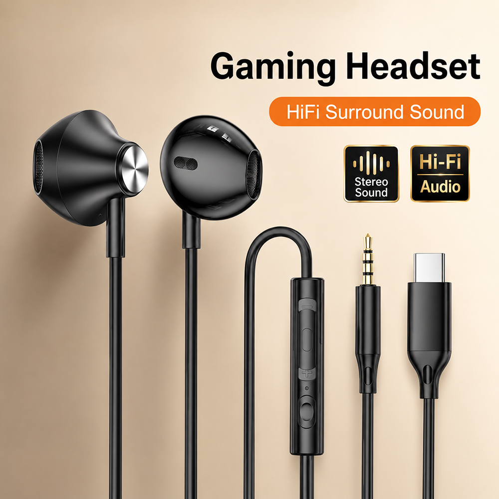 HiFi Surround Headphones Bass  - Xiaomi Tablet Accessories のレビューと価格
