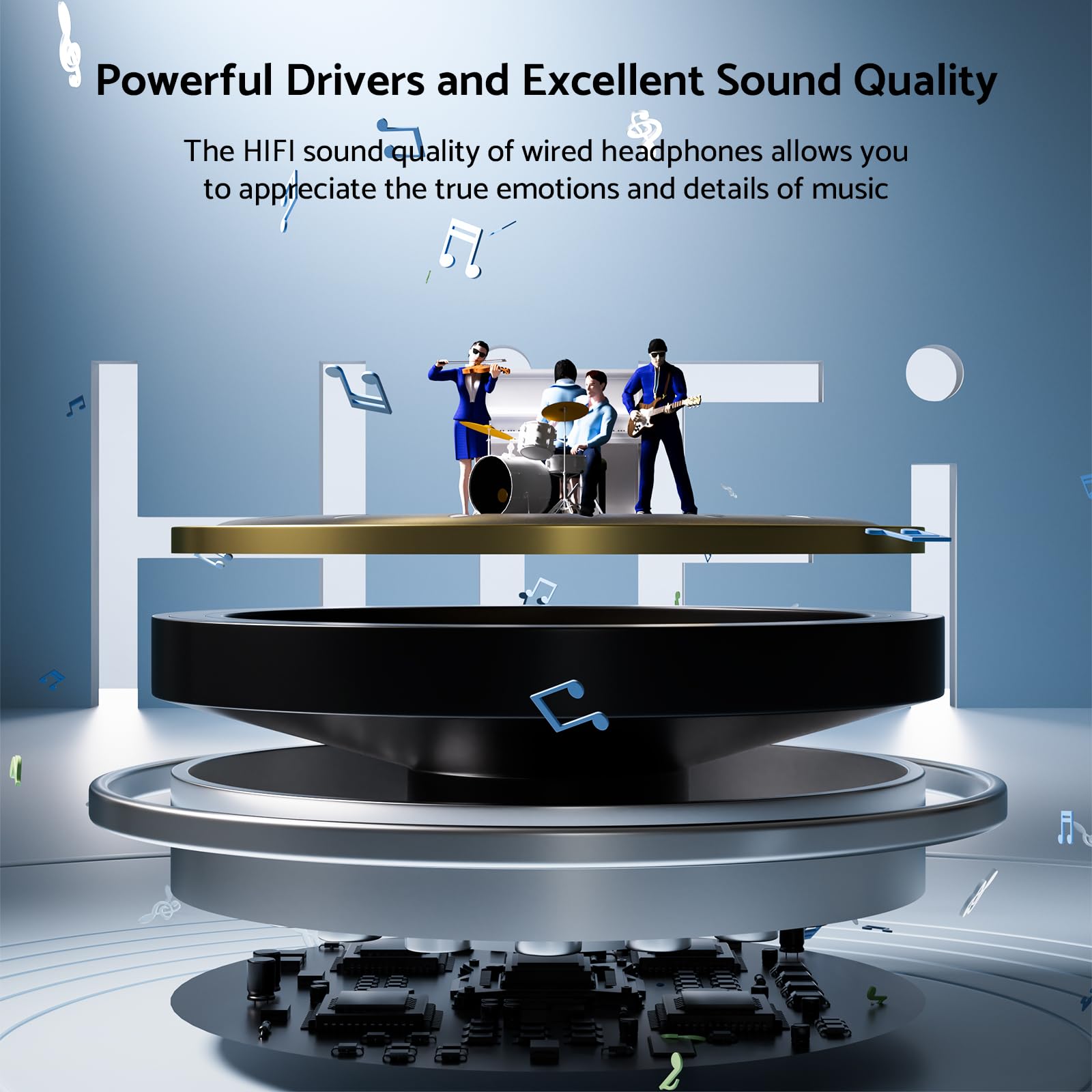 HiFi Surround Headphones Bass  - Xiaomi Tablet Accessories のレビューと価格