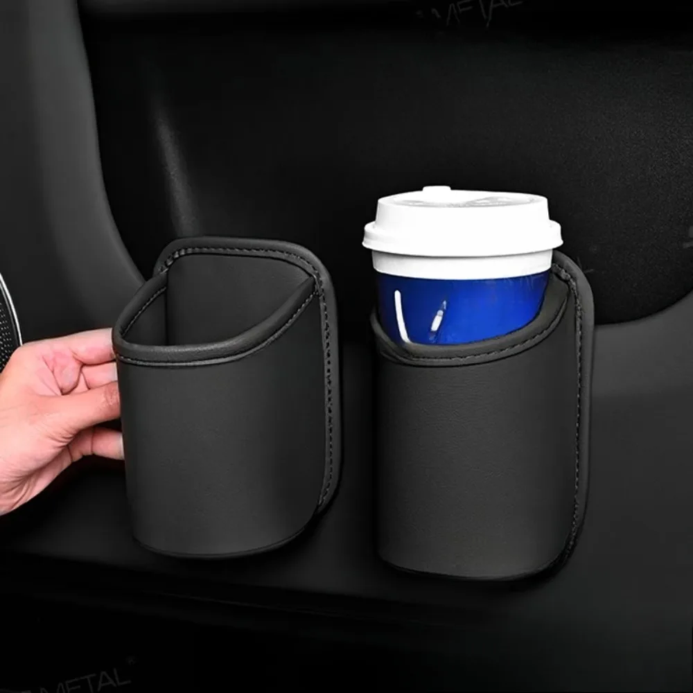 Car door cup holder Leather Au - Tablet Accessories For Car のレビューと価格