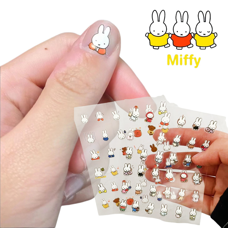 Miffy Nail Stickers Embossed 3 - Fire Tablet Accessories のレビューと価格