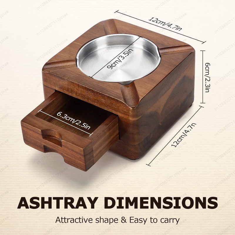 Wooden Cigar Ashtray with Phon - Tablet Tech Accessories のレビューと価格