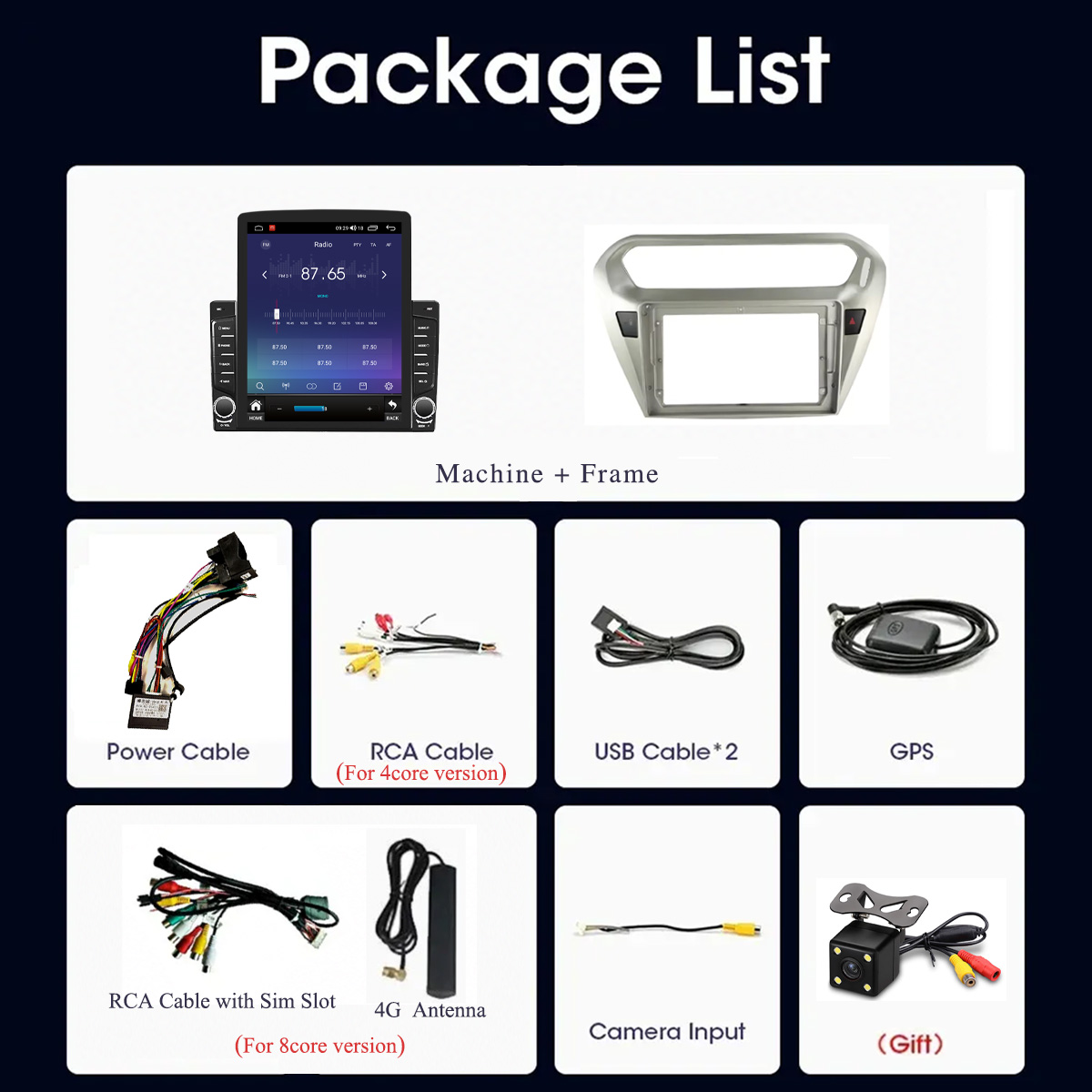 8G+128G Android 14 For Peugeot - Tablet Danish Mobile & Accessories Photos のレビューと価格