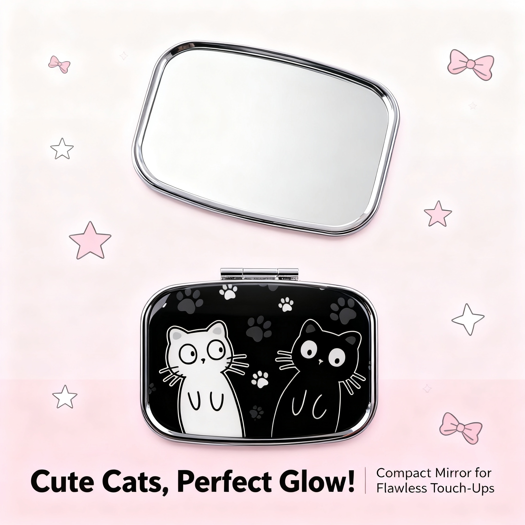 Cartoon Black And White Cat Tr - Tablet Accessories Case のレビューと価格