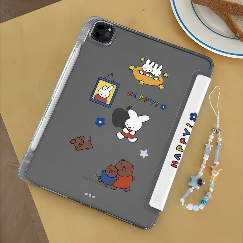 Kawaii Miffy Rabbit Tablet Cas - Fire Tablet Accessories のレビューと価格