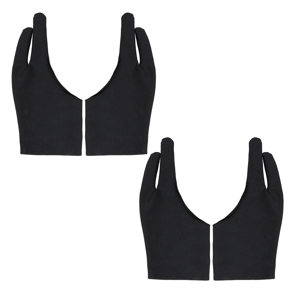 4Pcs Artist Two Finger Gloves  - Drawing Glove Artist のレビューと価格