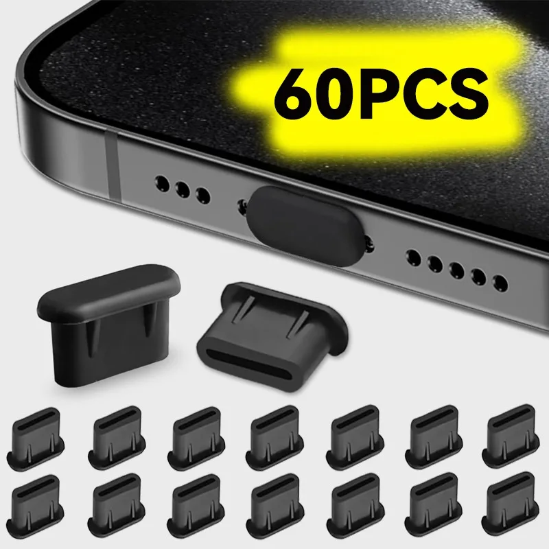 60-1PCS Type-C Dust Plugs Char - Oppo Tablet Accessories のレビューと価格
