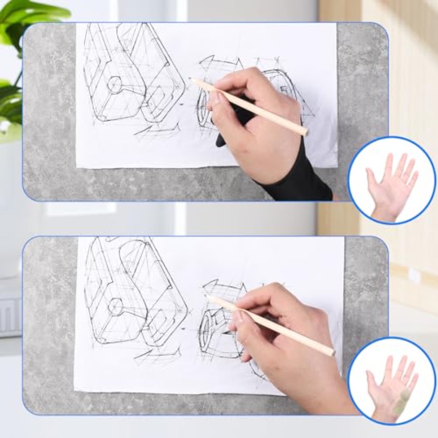 4 Pack Drawing Glove Digital D - Drawing Glove Artist のレビューと価格