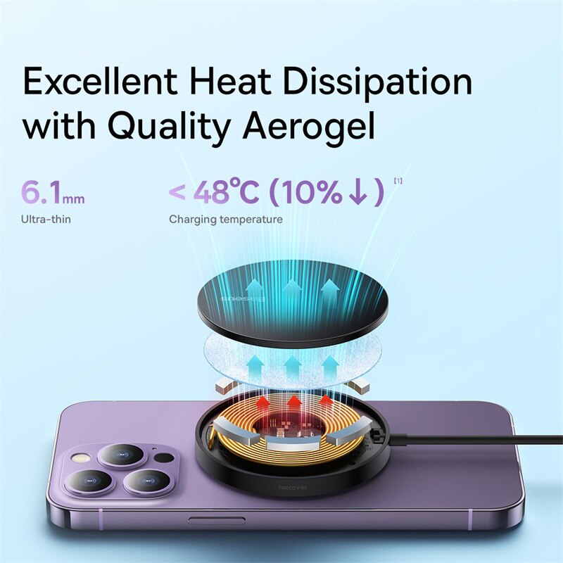 Baseus 15W Magnetic Wireless C - Accessories For Android Tablet のレビューと価格
