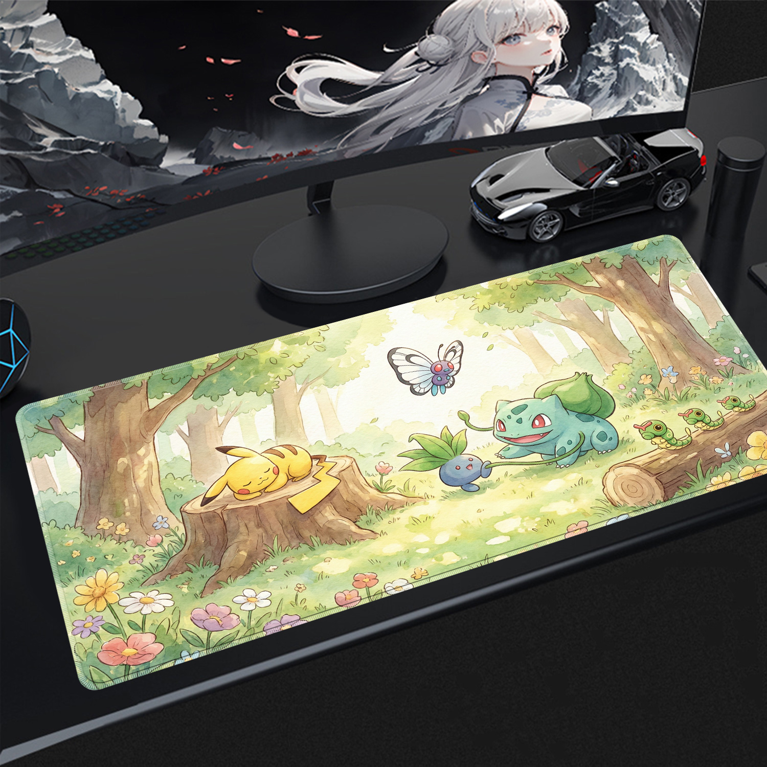 Kawaii Mouse Pad Gaming PC Acc - Tablet Cute Accessories のレビューと価格