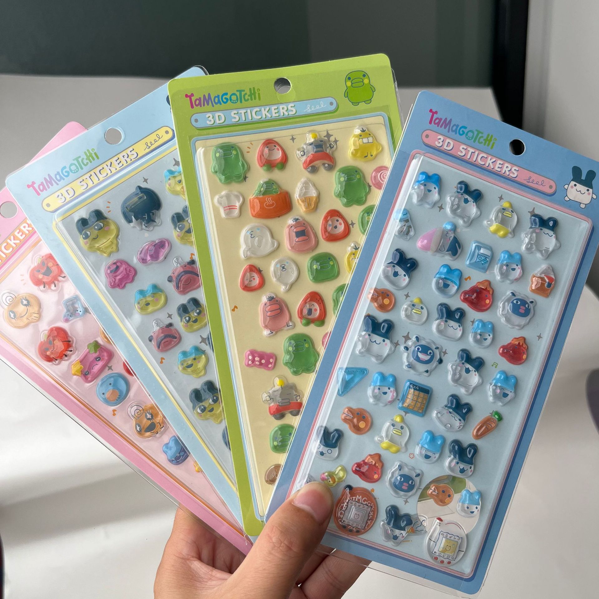 Cute Tamagotchi 3D Puffy Stick - Tablet Cute Accessories のレビューと価格