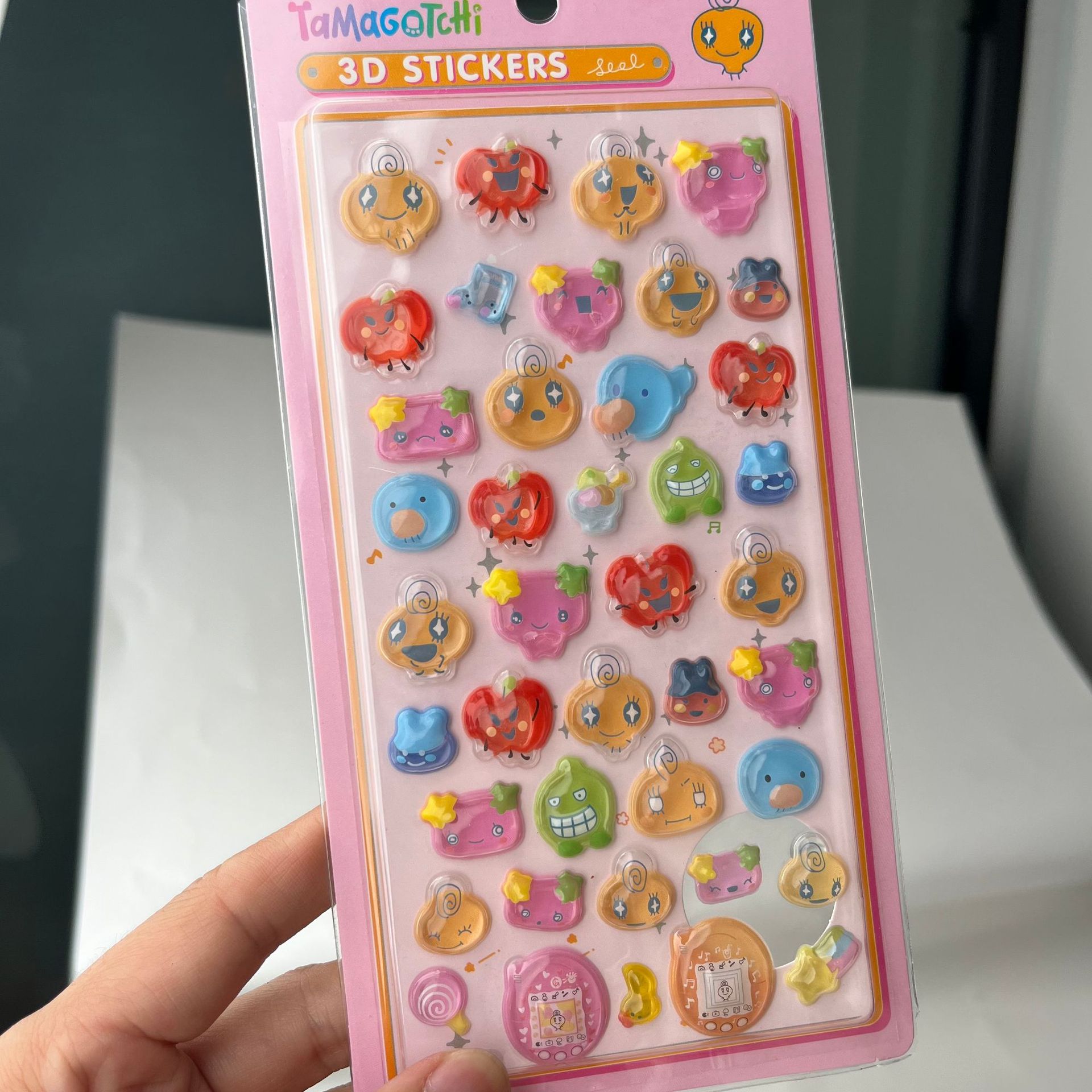 Cute Tamagotchi 3D Puffy Stick - Tablet Cute Accessories のレビューと価格