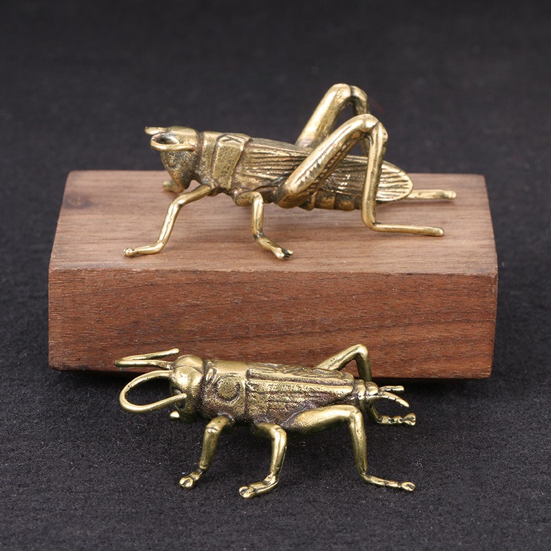 Creative Solid Brass Crickets  - Office Table Accessories Unique のレビューと価格
