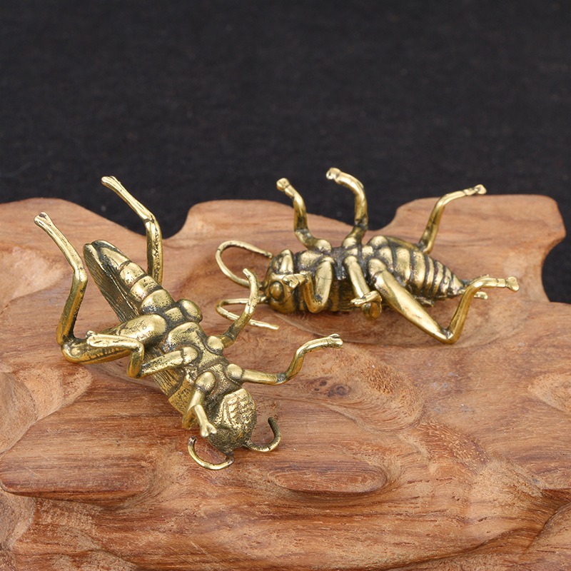 Creative Solid Brass Crickets  - Office Table Accessories Unique のレビューと価格