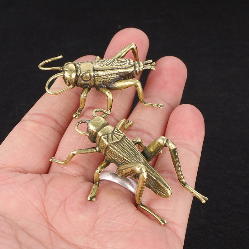 Creative Solid Brass Crickets  - Office Table Accessories Unique のレビューと価格