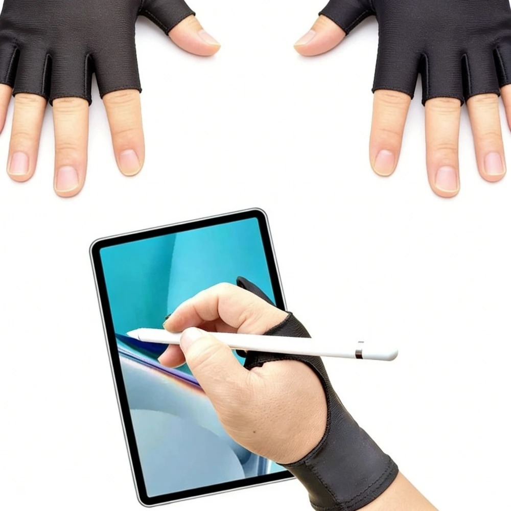 Artist Two-Finger Gloves Anti  - Drawing Glove Artist のレビューと価格