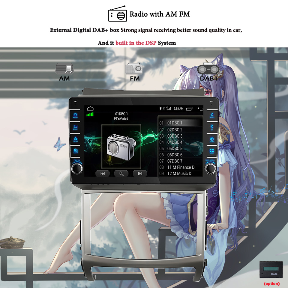 8G+128G Android14 For Hyundai  - Tablet Danish Mobile & Accessories Photos のレビューと価格