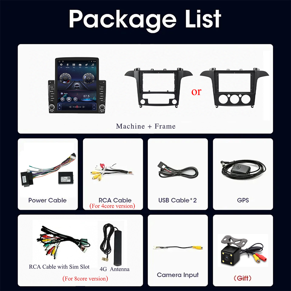Android 14 8G+128G Car Radio F - Tablet Danish Mobile & Accessories Photos のレビューと価格