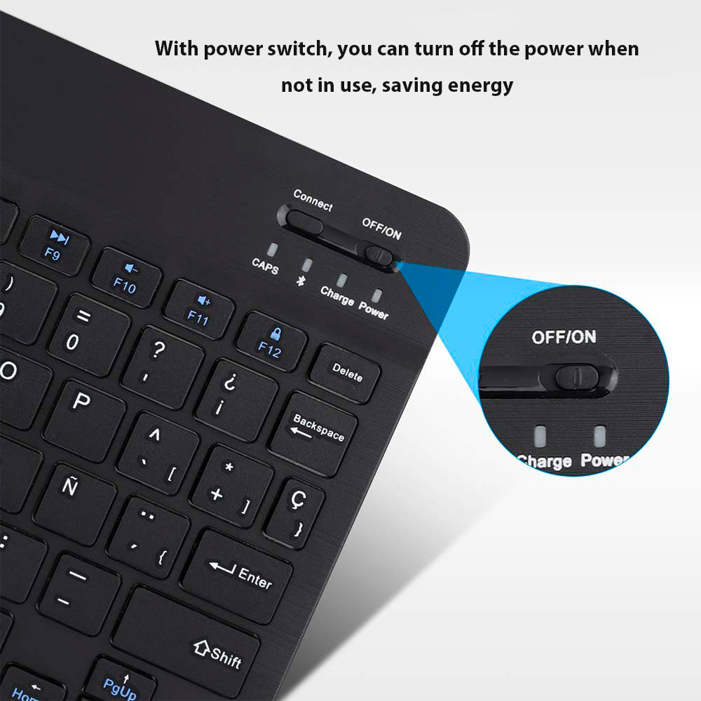 Bluetooth Wireless Keyboard Fo - Accessories For Android Tablet のレビューと価格