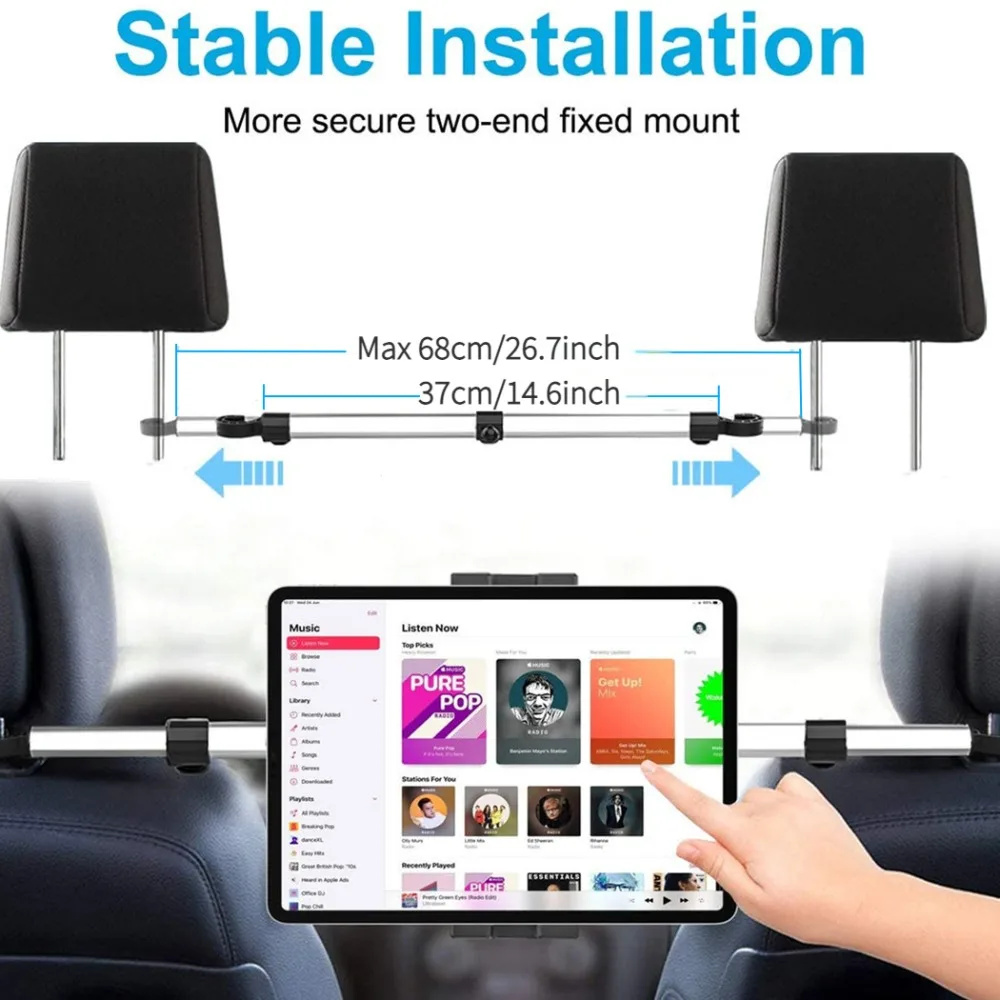 13'' Car Headrest Tablet Mount - Xiaomi Tablet Accessories のレビューと価格