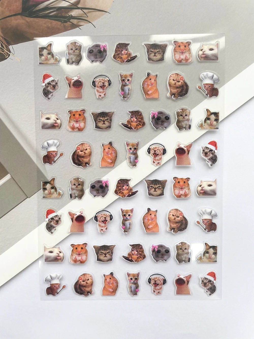Mini Pvc Funny Cat Poster Good - Tablet Cute Accessories のレビューと価格
